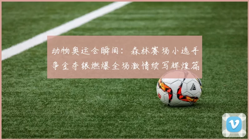 动物奥运会瞬间：森林赛场小选手争金夺银燃爆全场激情续写辉煌篇