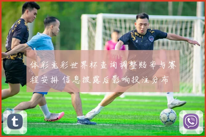 体彩竞彩世界杯查询调整赔率与赛程安排 信息披露后影响投注分布